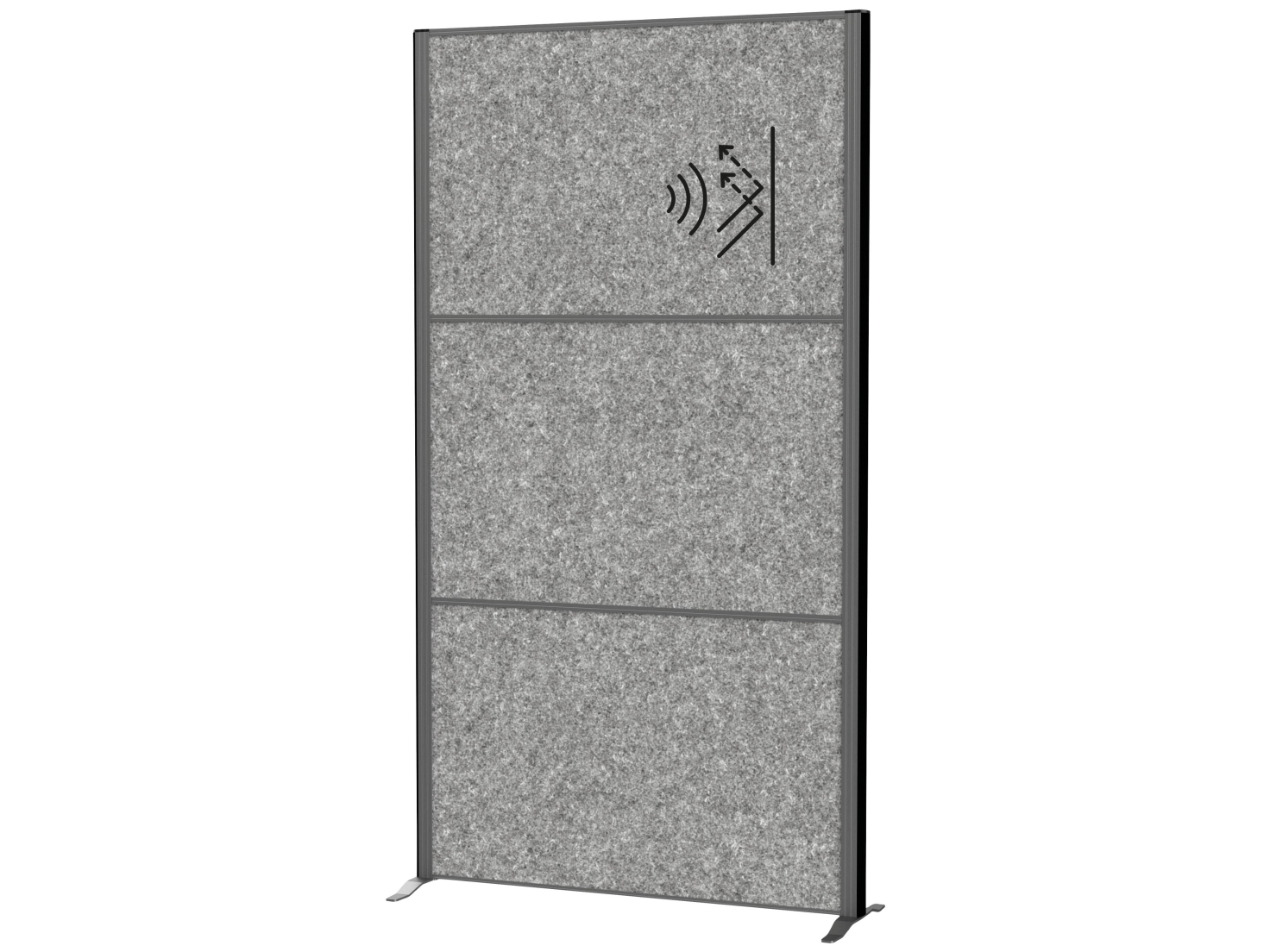 Maul 9601089 Leinwand Dunkelgrau , Anthrazit