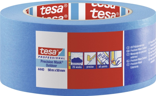 TESA PRECISION OUTDOOR 50 m x 50 mm 1 PCS | Färg & Tillbehör - Täckmaterial - Maskeringstejp | GameStuff