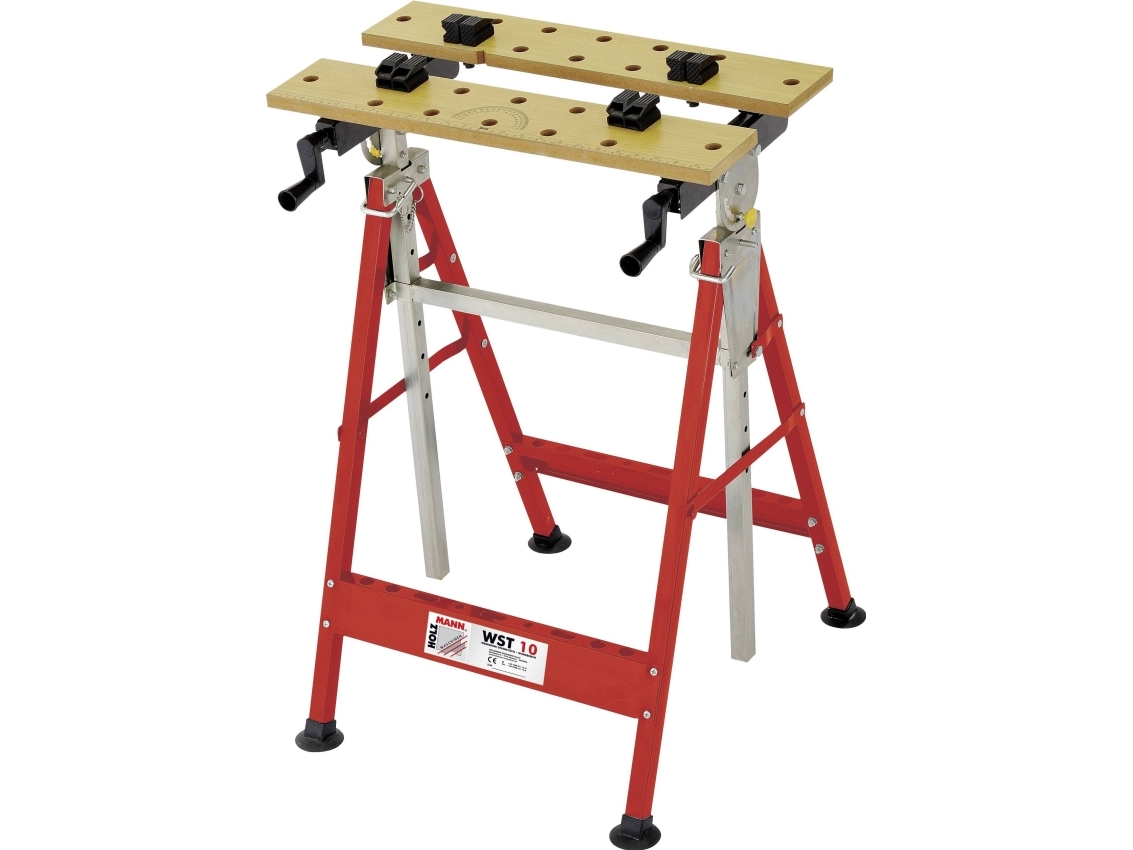 Holzmann Maschinen WST10 arbetsbord 7.5 kg Rød | Verktyg & Verkstad - För verkstaden - Arbetsstationer | GameStuff