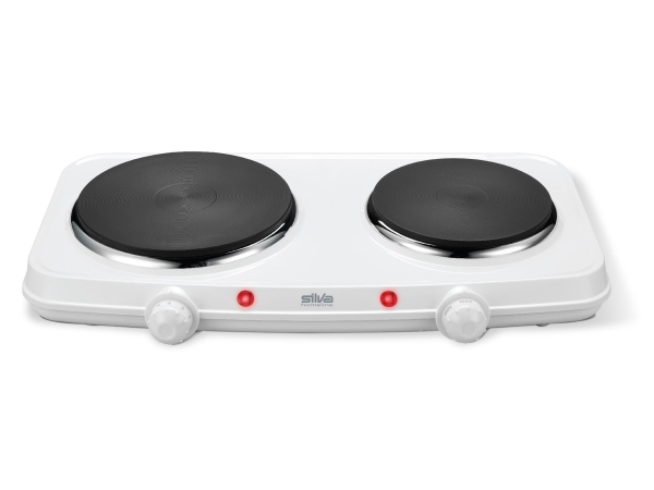 DK 2018 dubbel kokplatta, 2250 W, vit | TV, Ljud & Bild - Stereo - CD-spelare | GameStuff