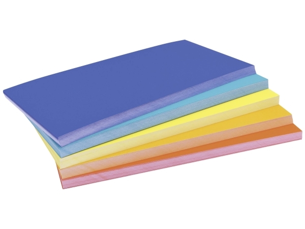 Magnetoplan Rainbow Moderationskarten Farbig Sortiert, Rot, Orange, Gelb Quadratisch 200 Mm X 100 Mm 250 Stk