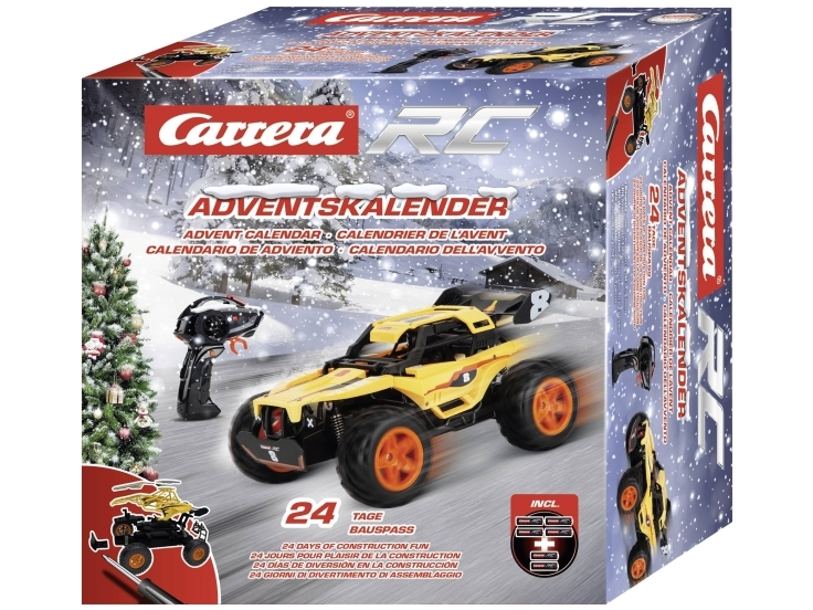 Carrera RC X-Mas Offroadbil RC-fordon Julkalender | Julen - Julkalendrar - Julkalender med leksaker | GameStuff