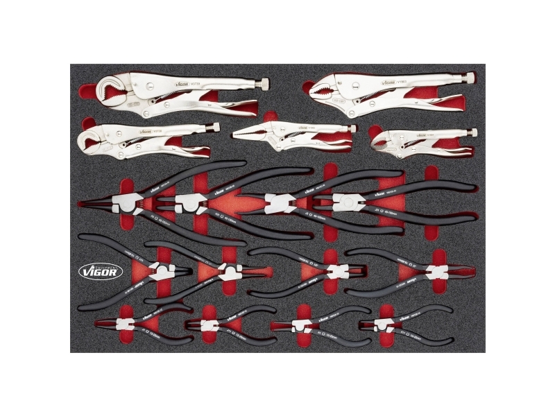 Vigor V6816N Pihtipihtien sarja 17 kpl