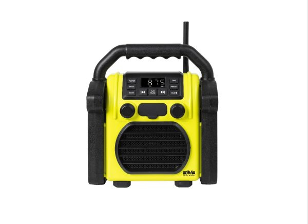 Silva Schneider Br 230 Bt, Bærbar, Digital, Fm, 87,5 - 108 Mhz, 100 W, Sort, Gul