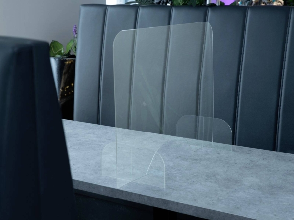 Eurolite 80703007 Mobile Schutzwand Acryl (L X B X H) 800 X 300 X 600 Mm