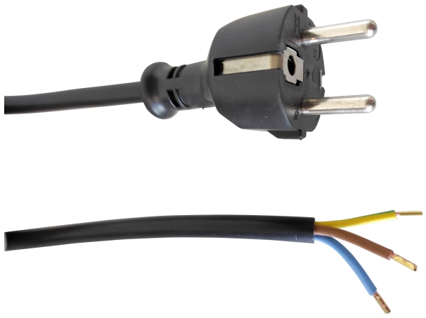 Helukabel 84470-1 Anschlusskabel H05vvv-F 3 G 1,5 Mm² Schwarz 1 St