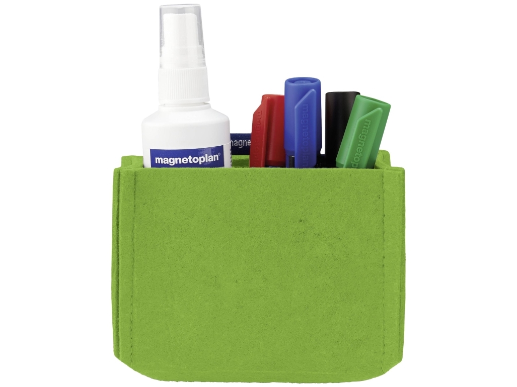 Magnetoplan magnetoTray MEDIUM 1227705 Magnetisk pennhållare (B x H x D) 130 x 100 x 60 mm Grön | Möbler - Bord - Kontorsbord | GameStuff