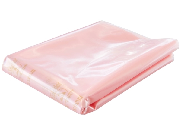 Bjz A-60904 Abfallsack 120 L Pe (B X H) 700 Mm X 1100 Mm Rosa 50 Stück