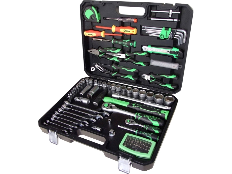 KS Tools 512.0107 COMPETITION 1/4+1/2 Universal Tool 512.0107 Työkalusarja Universal 106 kpl