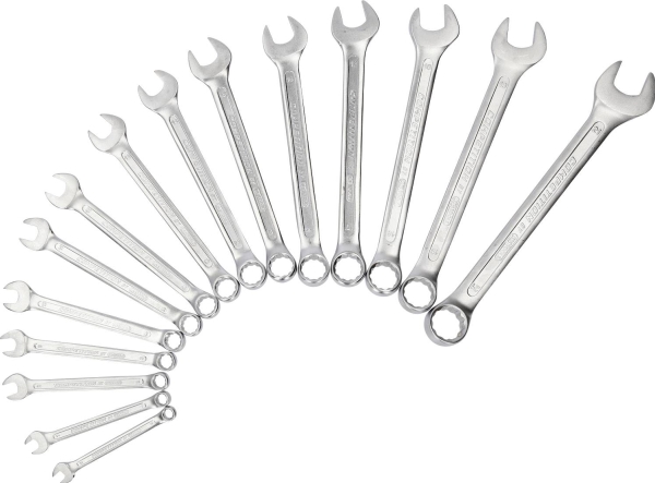 Ks Tools 512.0215 512.0215 Competition Ringmaulschlüssel-Satz Schraubenschlüssel-Satz 15-Teilig