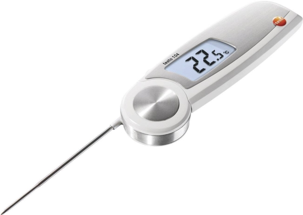 testo testo 104 Termometer (HACCP) Kalibrerad (ISO) Mätområde temperatur -50 till 250 °C Sensortyp NTC Överensstämmer med HACCP (livsmedelssäkerhet) | Ventilation & Klimat - Annan ventilation och klimat - Temperaturmätningsutrustning | GameStuff
