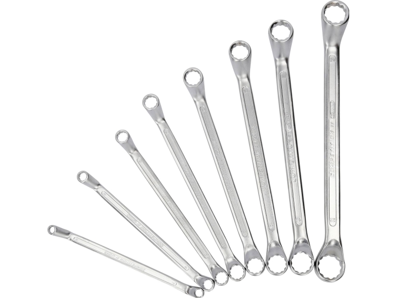 Ks Tools 512.0218 512.0218 Competition Doppel-Ringschlüssel-Satz Ringschlüsselsatz 8-Teilig