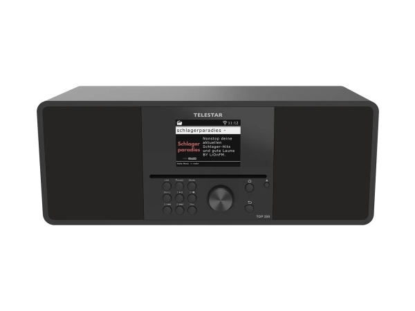 Telestar Top 300 Schwarz Multifunktionsradios Stationär