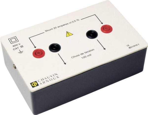 Chauvin Arnoux Strömmätning 5 A Spänningsfall (num) 100 mV Shuntar för mätutrustning | EL Artiklar - Andra EL - Inbyggda mätinstrument | GameStuff