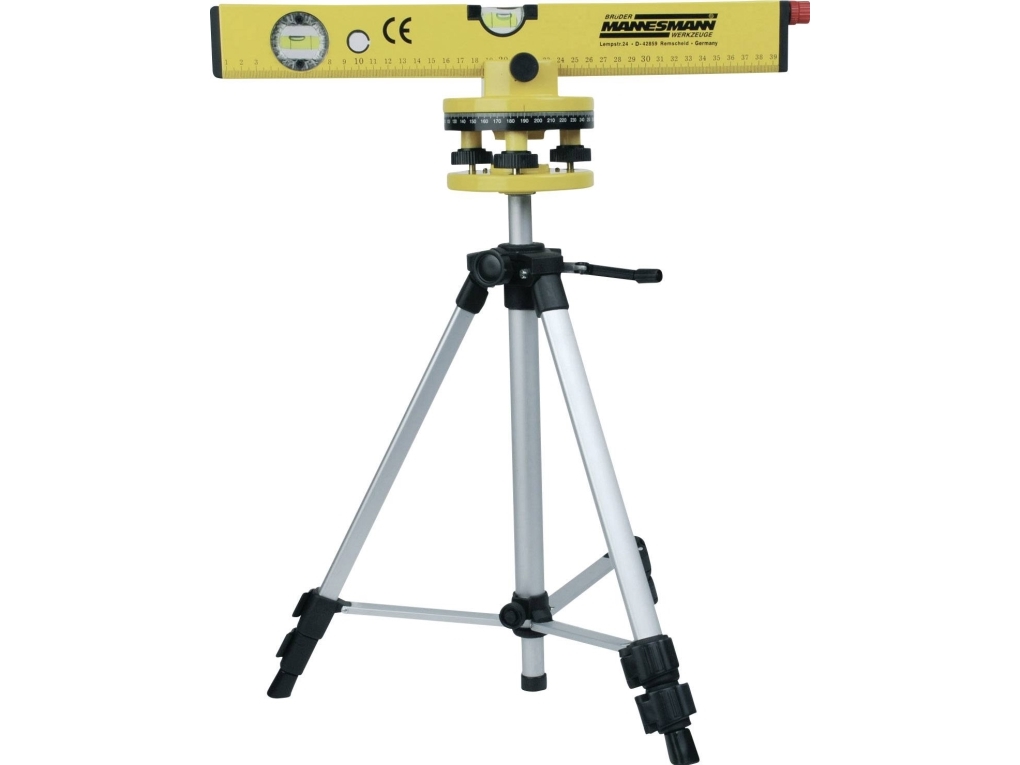 Brüder Mannesmann 81125 Laser-vaterpas Inkl. stativ 40 cm 30 m 0,5 mm/m | Verktyg & Verkstad - Handverktyg - Vattenpass | GameStuff