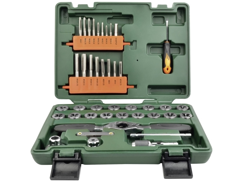 Brüder Mannesmann M53230 Kierretanko 40 osaa M3, M4, M5, M6, M7, M8, M10, M12