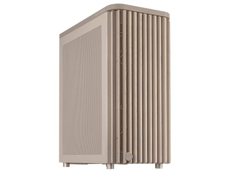 Asus Gehäuse Proart Pa401 Wood Mesh Pwm, Atx, 2X 160Mm Lüfter, 1X 120Mm Lüfter, Fan Hub, Beige