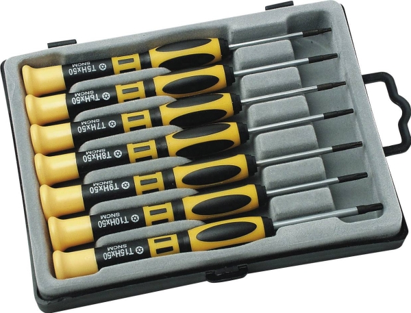 Brüder Mannesmann Mannesmann M11730 Verktygssats 7 delar | Verktyg & Verkstad - För verkstaden - Verktygslåda & verktygssats | GameStuff