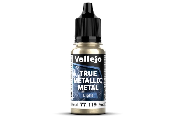 True Metallic Light Aged Light 18ml | Hobby - Färg vattenbaserad - Metallfärg | GameStuff