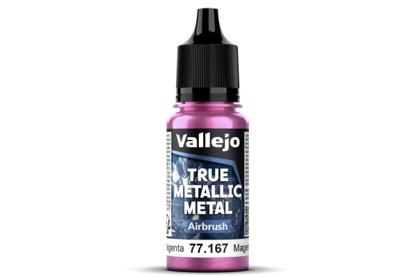 True Metallic airbrush Crimson Magenta 18 ml | Radiostyrd - Tillbehör - Airbrush, färger, dekor | GameStuff