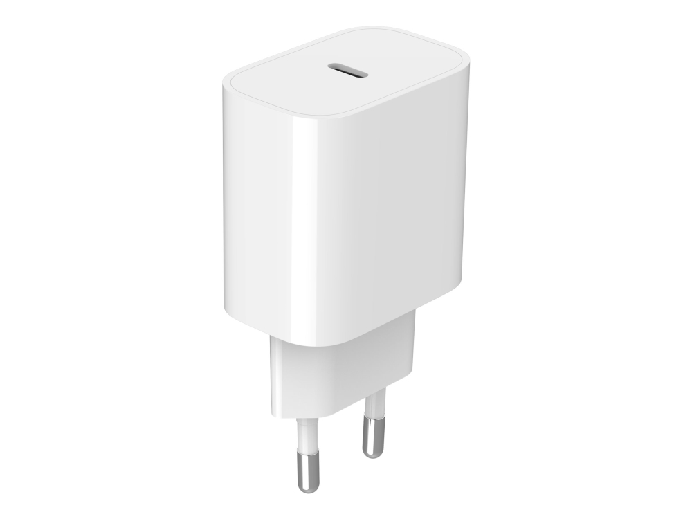 Gembird - Strømforsyningsadapter - 20 Watt - 3 A - Pd, Fast Charge (Usb-C) - Hvid