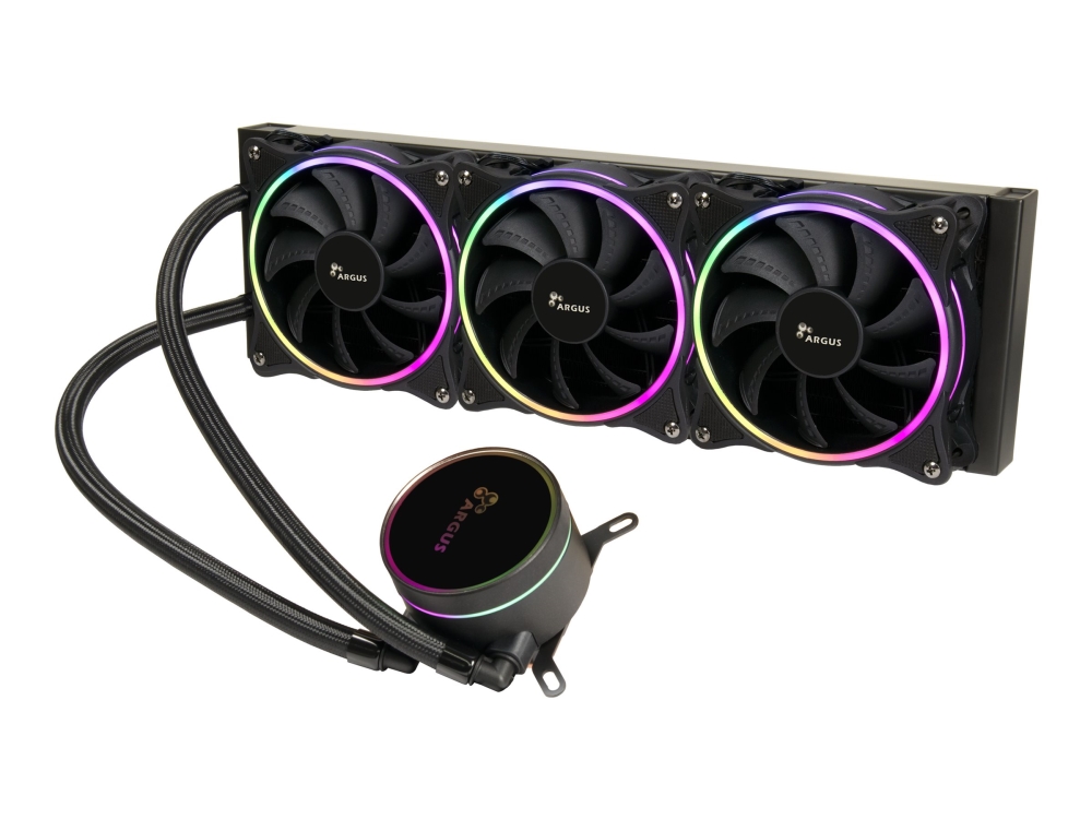 Inter-Tech Lc-360 Rgb - Processors Flydende Kølesystem - Høj Ydeevne - (For: Lga115x Socket, Lga1200, Lga1366, Lga1700, Lga1800 Socket, Lga775, Am3,