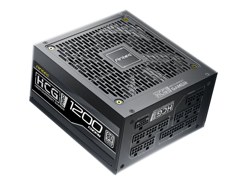 Antec High Current Gamer Hcg1200 Pro - Strømforsyning (Intern) - Atx12v 3.1 - 80 Plus Platinum - Ac 100-240 V - 1200 Watt - Aktiv Pfc - Europa