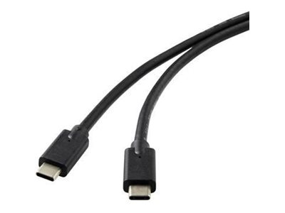 Microconnect Dockusb3.2Cc1, 1 M, Usb C, Usb C, Usb 3.2 Gen 2 (3.1 Gen 2), 20 Gbit/S, Schwarz