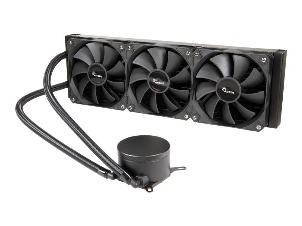 Inter-Tech B-360 - Processors Flydende Kølesystem - (For: Lga115x Socket, Lga1200, Lga1366, Lga1700, Lga1800 Socket, Lga775, Am3, Am4, Am5) - Kobber