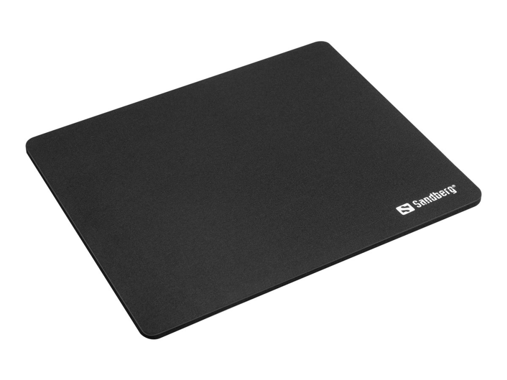Sandberg Mousepad Black, Schwarz, Einfarbig