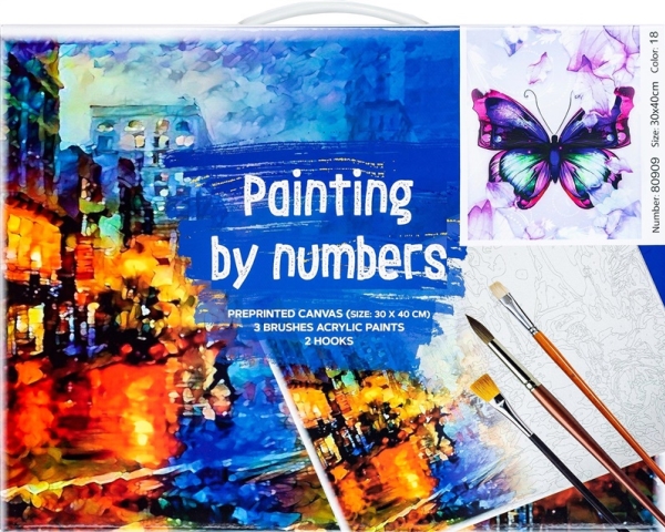 Toy painting by numbers 30x40 80909
