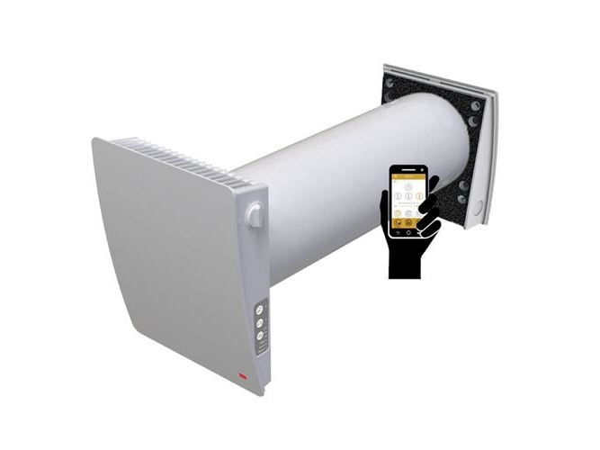 Duka One S6 Plus Wi-Fi - Ø160 mm, 2,4 W, 23 dB, 90%, Wi-Fi | Ventilation & Klimat - Ventilation - Fläkt med värmeåtervinning | GameStuff