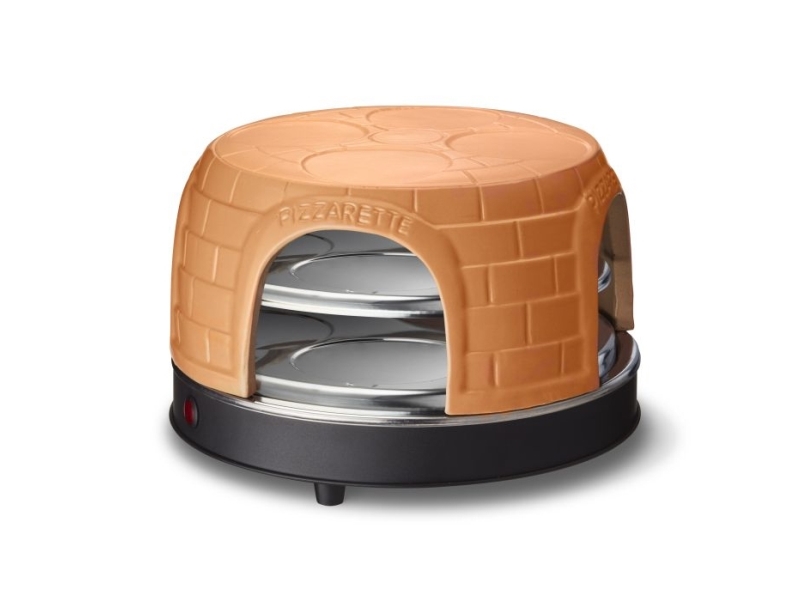 Emerio PO-116124, 8 pizza(er), Sort, Orange, 1500 W, 4,5 kg, 385 mm, 385 mm