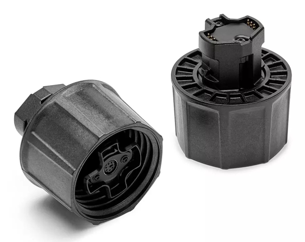 Dubbel snabbkopplingsadapter (svart, för T818 Direct-Drive rattbas, 2 delar) | Spel - Konsoler tillbehör - Övriga | GameStuff