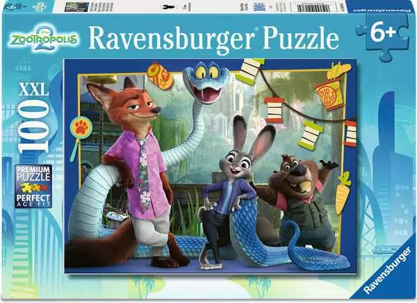 Ravensburger Jigsaw Puzzle Zootopia 2 - 100 XXL Pieces Floor