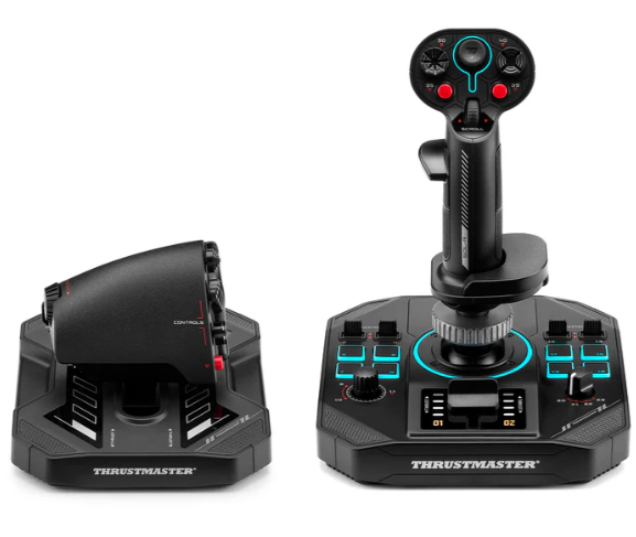 Thrustmaster SOL-R 4 HOTAS Joystick för styrning av flygsimulator | Spel - Joystick och spelkontroller - Gamepads | GameStuff