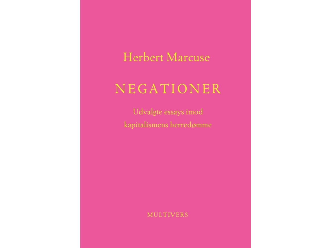 Negationer Herbert Marcuse Språk: Danska | Böcker - Verk | GameStuff