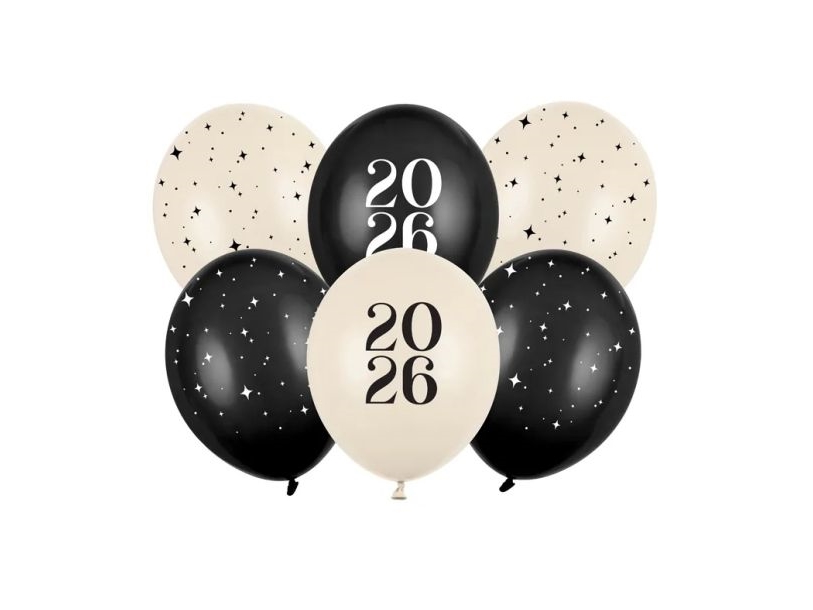 Happy New Year 2026 Balloner