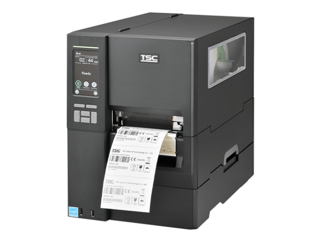 TSC MH241P 8 dots/mm 203dpi Rewinder Disp. RTC USB RS232 Ethernet - Etikettitulostin - Etikettitulostin ( MH241P-A001-0302 )