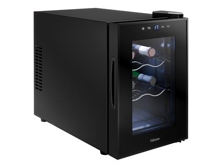 Tristar WR-7506, Thermo vinkøler, Fritstående, 8 flaske(r), Indvendig belysning, SN-N, Sort