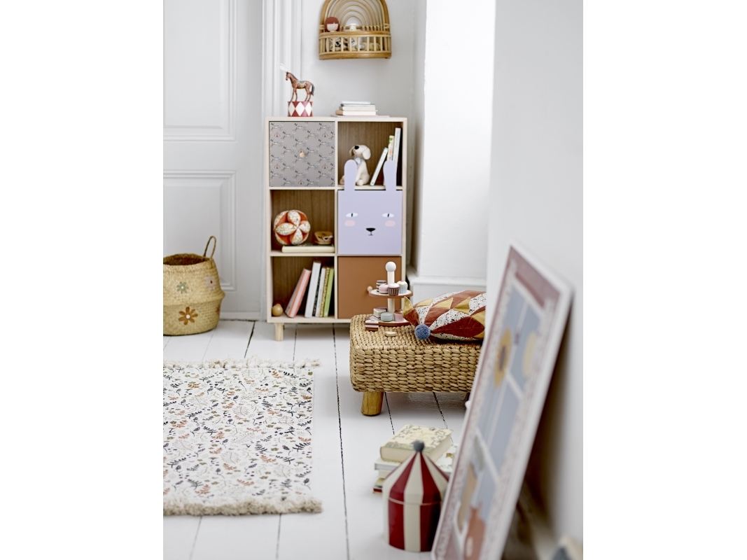 BLOOMINGVILLE MINI Calle Bokhylla med lådor, Mångfärgad, Emperor-trä | N - A | GameStuff