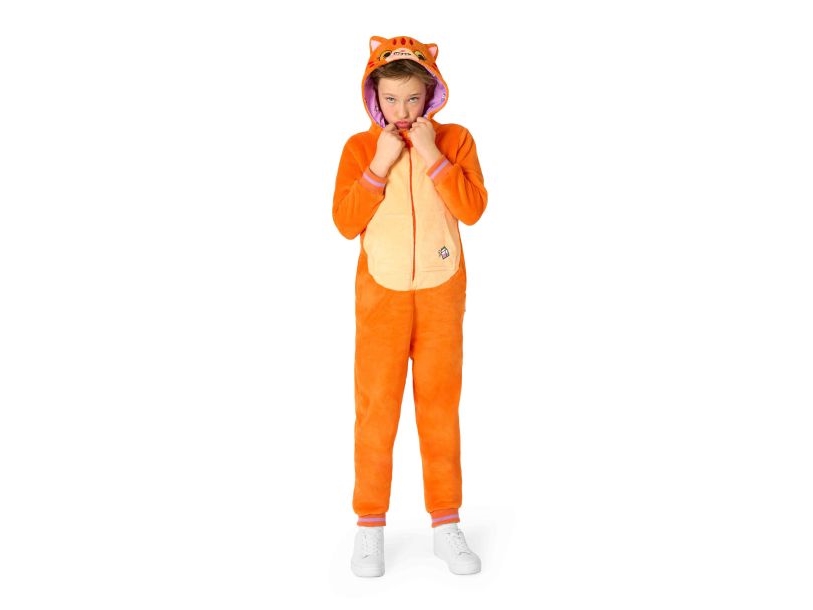 Orange kat kostume