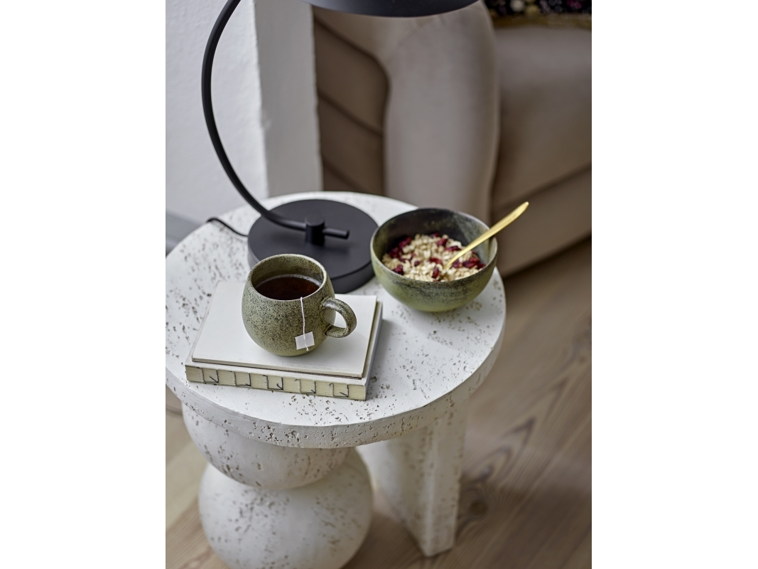 Bloomingville - Addison Skål, Grøn, Stentøj, D16xH8 cm, Set of 3