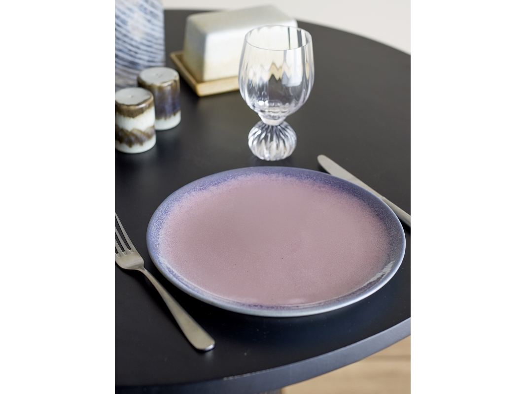 BLOOMINGVILLE Paula Tallrik, rosa, stengods | N - A | GameStuff