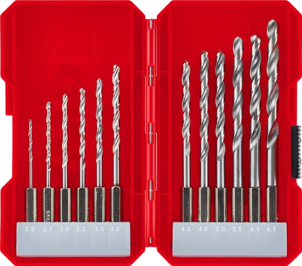 kwb 108810 Metallspiralborrset 12 stycken | Elverktyg - Tillbehör - Metallborr | GameStuff