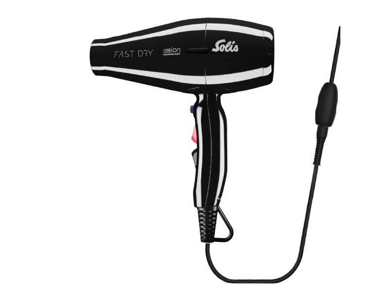 Solis Fast Dry 360? jonisk Svart | Hårvård - Hårvård damer - Hårtorkare | GameStuff