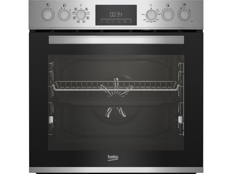 Beko BBUM12328X, Keraaminen, 4 alue(tta), Keraaminen lasi, Musta, Kosketus, 58 cm