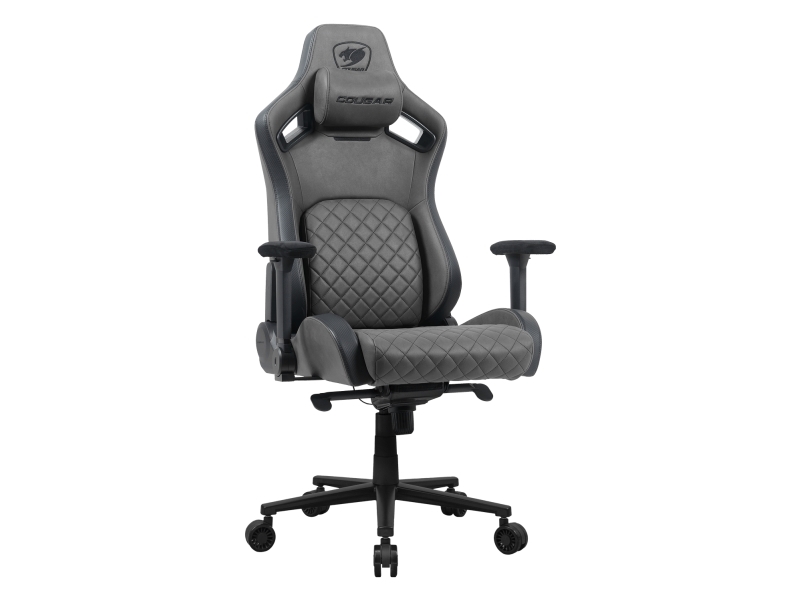 Cougar Gaming-Stuhl Defensor S Jet Gray F Speditionsversand
