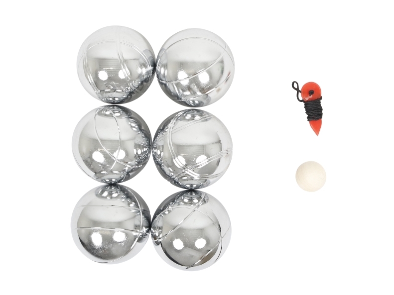 HOME It® premium petanque med 6 metalkugler | Utomhusleksaker - Spela i trädgården - Leksaker till trädgården | GameStuff