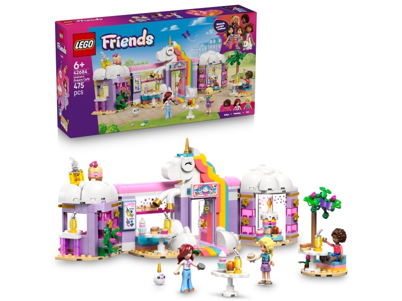 LEGO Friends 42684 Enhörningsdrömkafé | LEGO® - LEGO® teman D-I - LEGO Friends | GameStuff